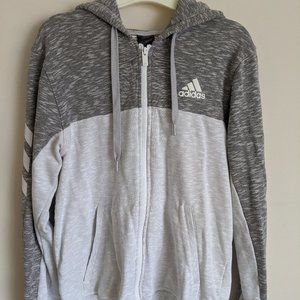 Addias Zipper Hoodie Sweatshirt